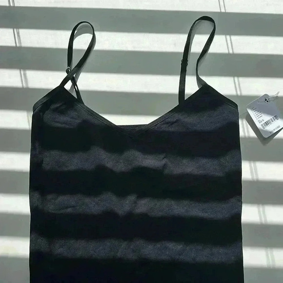 NWT Free People Seamless Mini Slip Black Dress, Size XS/S - Picture 6 of 6